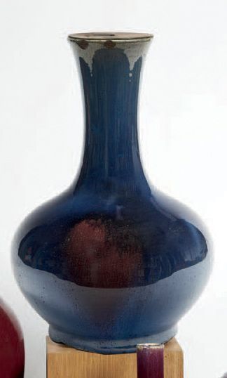 CHINE - XIXe siècle

Vase de forme bouteille...