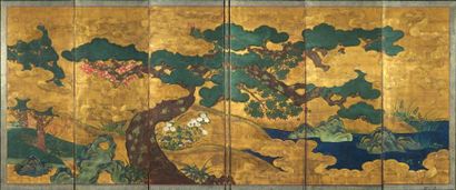JAPON - Epoque EDO (1603 - 1868)

Paravent...