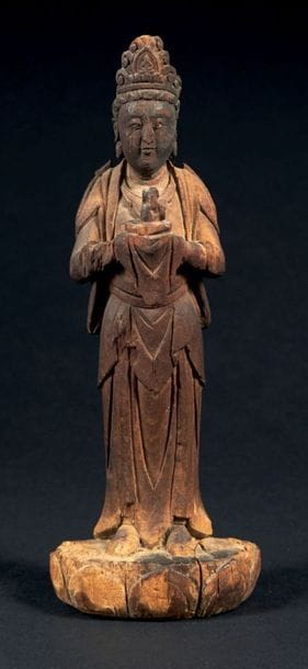 CHINE - Epoque MING (1368 - 1644)

Statuette...