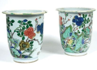 CHINE - EPOQUE KANGXI (1662 - 1722)

Paire...