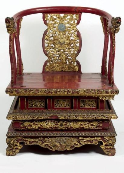 CHINE - NINGPO - FIN DU XIXE SIÈCLE

Fauteuil...
