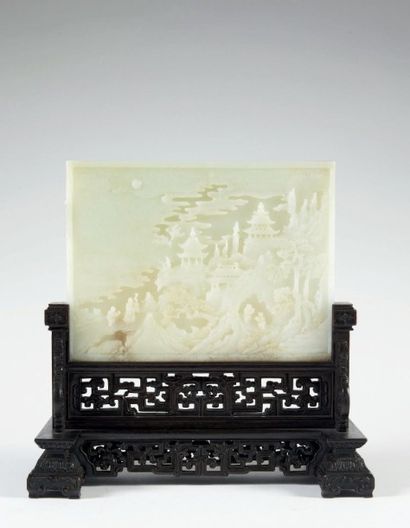 CHINE - XXe siècle

Ecran de lettré, la plaque...
