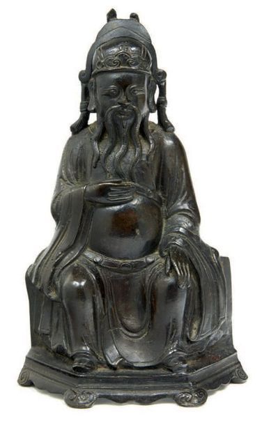 CHINE - Epoque MING (1368 - 1644)

Statuette...