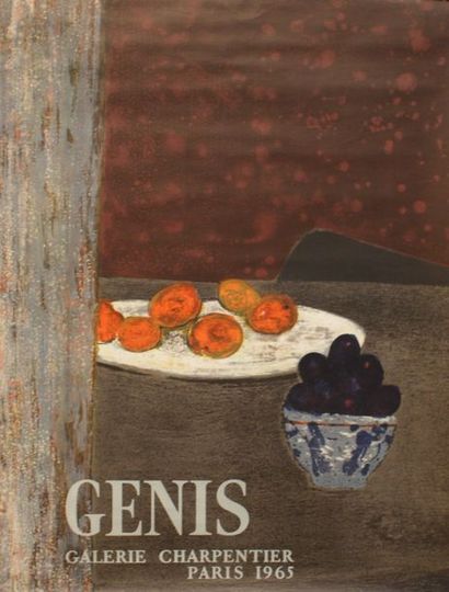 GENIS (3 affiches)
GALERIE CHRAPENTIER.1965.FINDLAY...