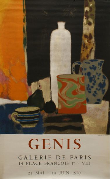 GENIS (3 affiches)
GALERIE CHRAPENTIER.1965.FINDLAY...