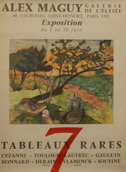 DIVERS (6 affiches)
CARTON (1962) - KUMAGAI...