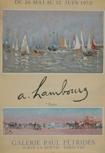 HAMBOURG André (1909-1999)
GALERIE PÉTRIDÈS...