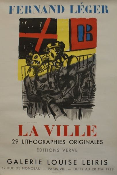 LÉGER Fernand (1881-1955)
GALERIE LOUISE...