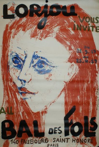 LORJOU Bernard (1908-1986) (3 affiches)
BARAQUE...