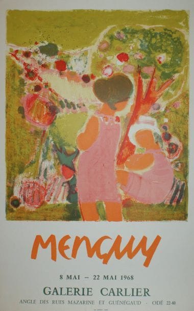 DIVERS (4 Affiches) 
MENGUY (1968) - MINAUX...