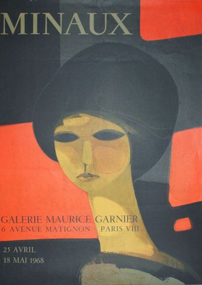 DIVERS (4 Affiches) 
MENGUY (1968) - MINAUX...