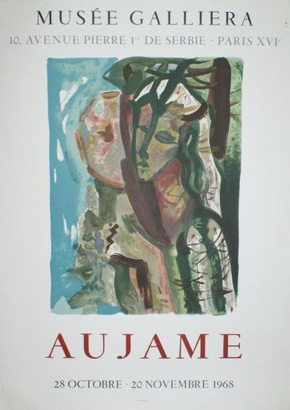 DIVERS (6 affiches)
AUJAME (1968) -ABERLENC...