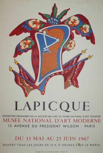 MUSÉE NATIONAL D’ART MODERNE (5 affiches)
CHARCHOUNE...