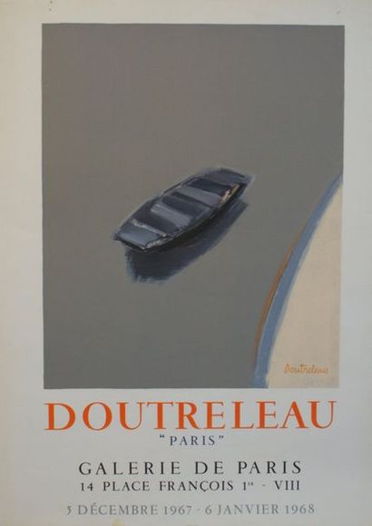 DIVERS (4 Affiches) 
DELACROIX (1968) -DOUTRELEAU...
