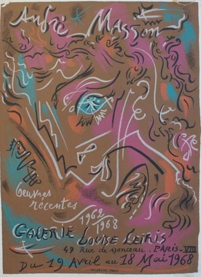 MASSON André (1896-1987) (2 affiches)
GALERIE...