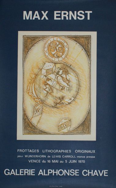 MAX ERNST (1891-1976) (2 affiches)
“ORANGERIE...