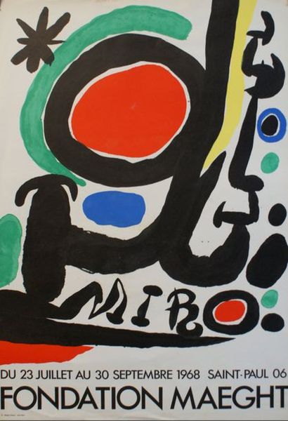 MIRO Joan (1893-1983) (2 affiches)
MUSÉE...