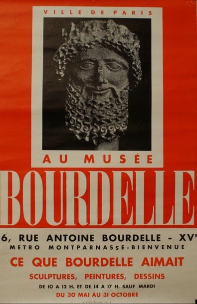 DIVERS (10 affiches et affichettes)
BOURDELLE...