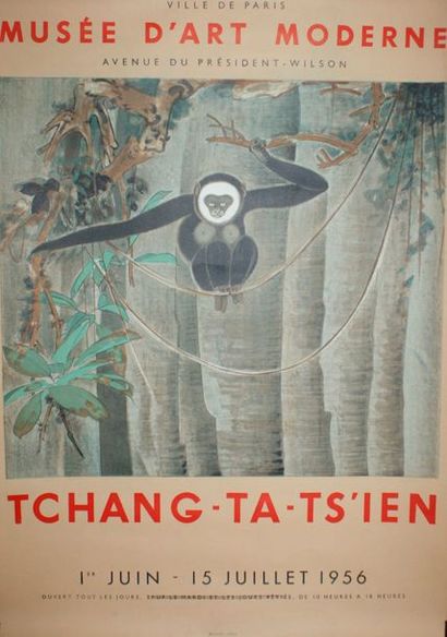 MUSÉE D’ART MODERNE, PARIS
TCHANG-TA-TS’IEN....
