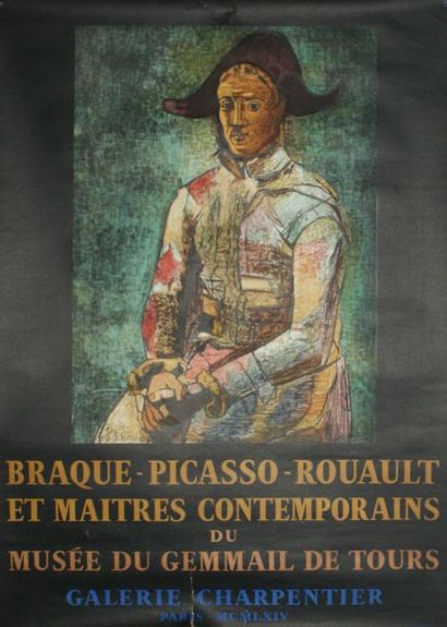 PICASSO (d’après) (4 affiches)
Imp.Mourlot...
