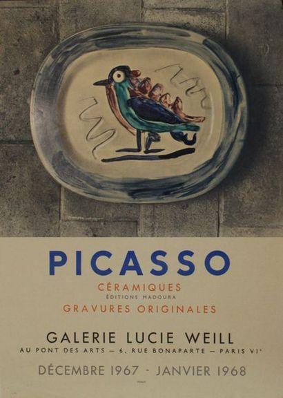 PICASSO Pablo (3 affiches)
GALERIE LUCIE...