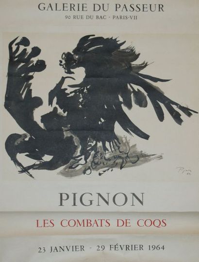 PIGNON-ERNEST Ernest (né en 1942) (2 affiches)
SALON...