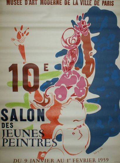 REBEYROLLE Paul (1926-2005) (3 affiches)
“SALON...