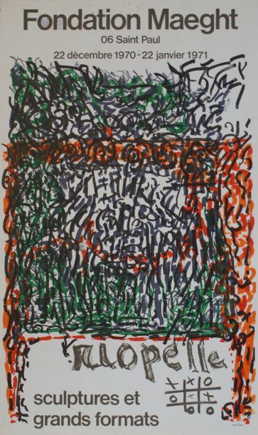 RIOPELLE Jean-Paul (1923-2002)
GALERIE MAEGHT...