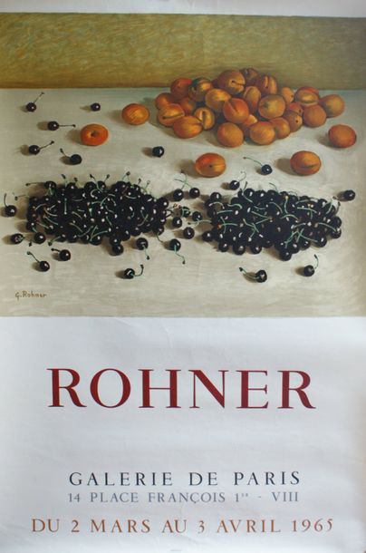 ROHNER Georges (1913-2000) (2 affiches)
GALERIE...