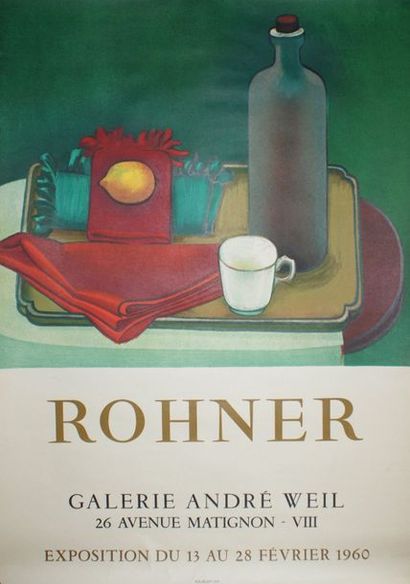 ROHNER Georges (1913-2000) (2 affiches)
GALERIE...
