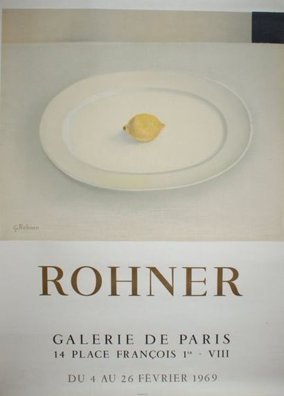 ROHNER Georges (1913-2000) (2 affiches)
GALERIE...
