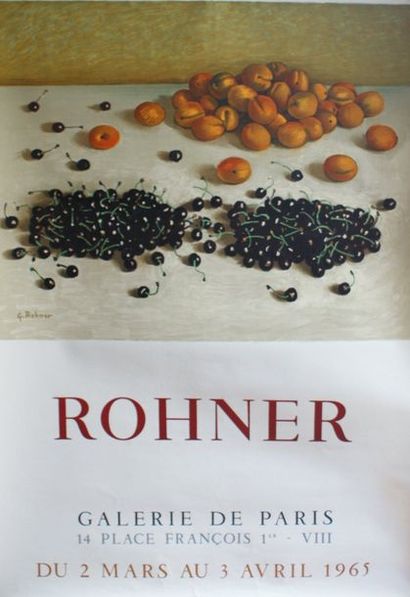 ROHNER Georges (1913-2000) (2 affiches)
LA...