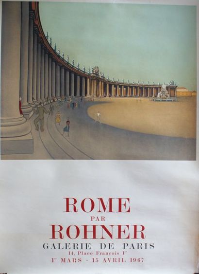 ROHNER Georges (1913-2000) (2 affiches)
GALERIE...