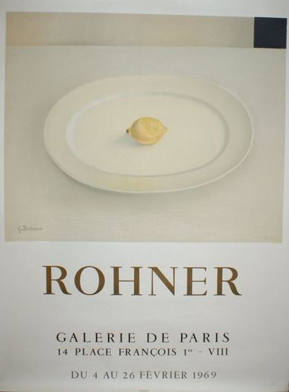 ROHNER Georges (1913-2000) (2 affiches)
GALERIE...