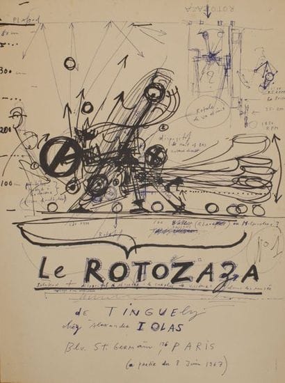 TINGUELY Jean (1925-1991)
LE ROTOZAZA DE...