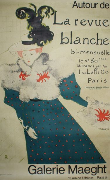 TOULOUSE- LAUTREC (d’après) (3 affiches)
“ORANGERIE...