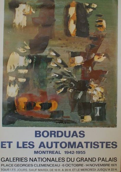 DIVERS (7 affiches)
BORDUAS (1971) - DASKALOFF...