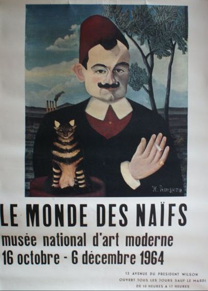 DIVERS ( 6 AFFICHES) 
LE DOUANIER ROUSSEAU...
