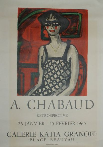 DIVERS (4 Affiches) 
CESAR.C (1972) - CHABAUD...