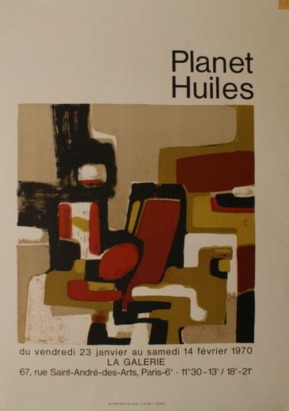 REBEYROLLE et ARTISTES DIVERS (7 AFFICHES)
GALERIE...
