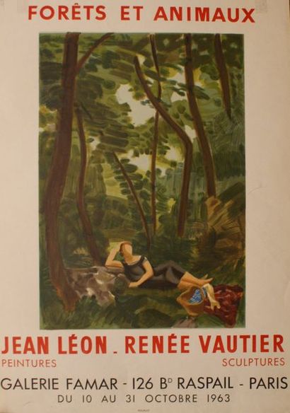 REBEYROLLE et ARTISTES DIVERS (7 AFFICHES)
GALERIE...