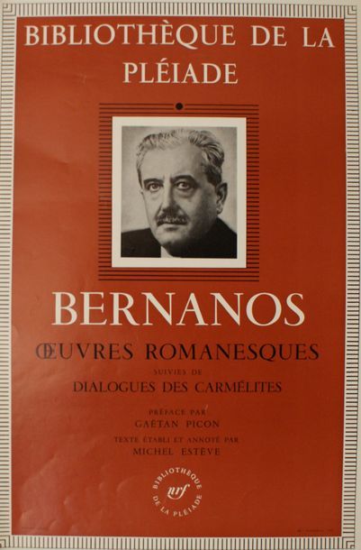 ROMANS (6 affiches et affichettes)
BERNANOS...