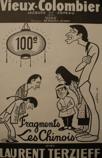 THÉÂTRE-OPÉRA (15 affichettes)
VIEUX-COLOMBIER...