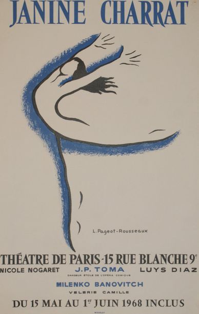 THÉÂTRE-OPÉRA (15 affichettes)
VIEUX-COLOMBIER...