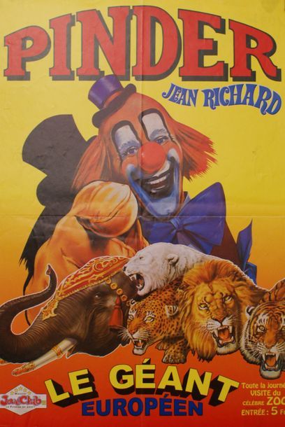 CIRQUE (14 affichettes)
PINDER- ZAVATTA -...
