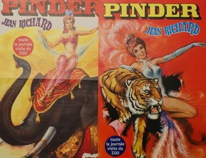 CIRQUE (14 affichettes)
PINDER- ZAVATTA -...