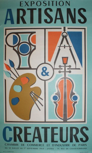 DIVERS (10 affichettes)
ARTISANS-CRÉATEURS...