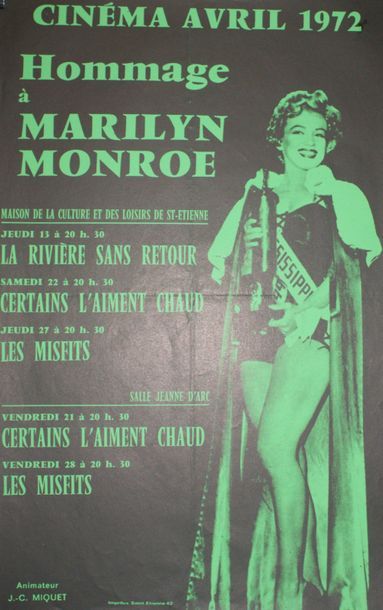 CINÉMA (4 affiches)
MARILYN MONROE - APOCALYPSE...