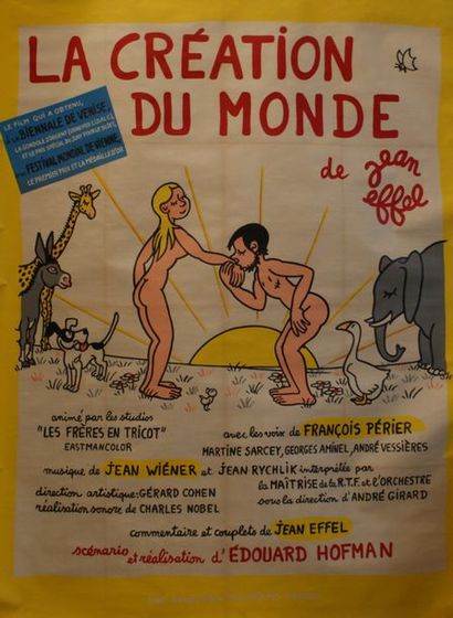 EFFEL JEAN (1908-1982)
LA CRÉATION DU MONDE...