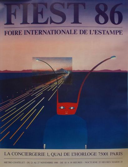 FOLON Jean-Michel (1934-2005) (3 affiches...
